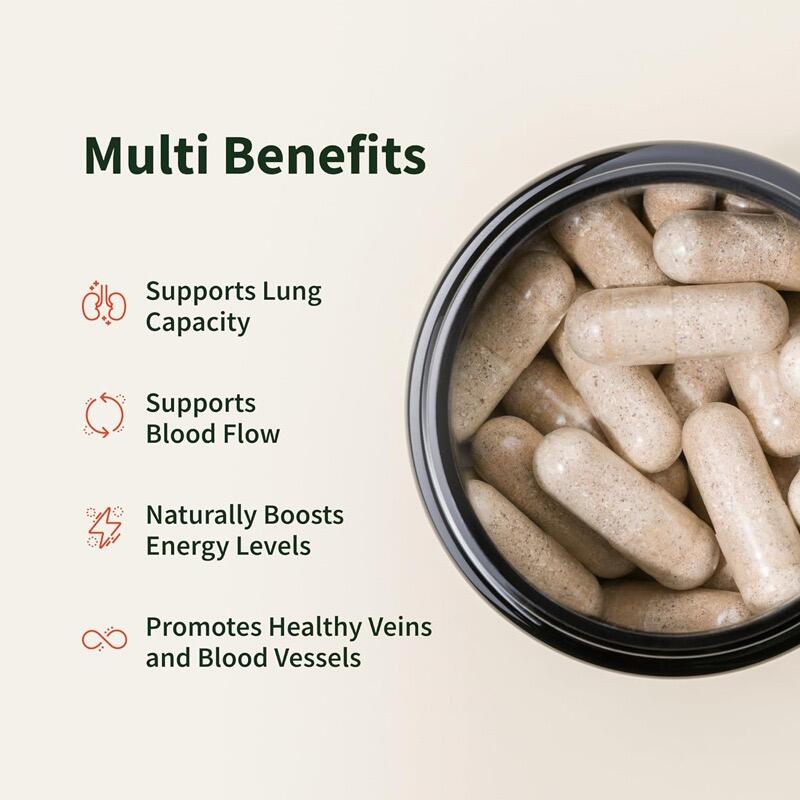 Suplemento Potenciador Natural de Energía y Rendimiento - Nitric Oxide Booster