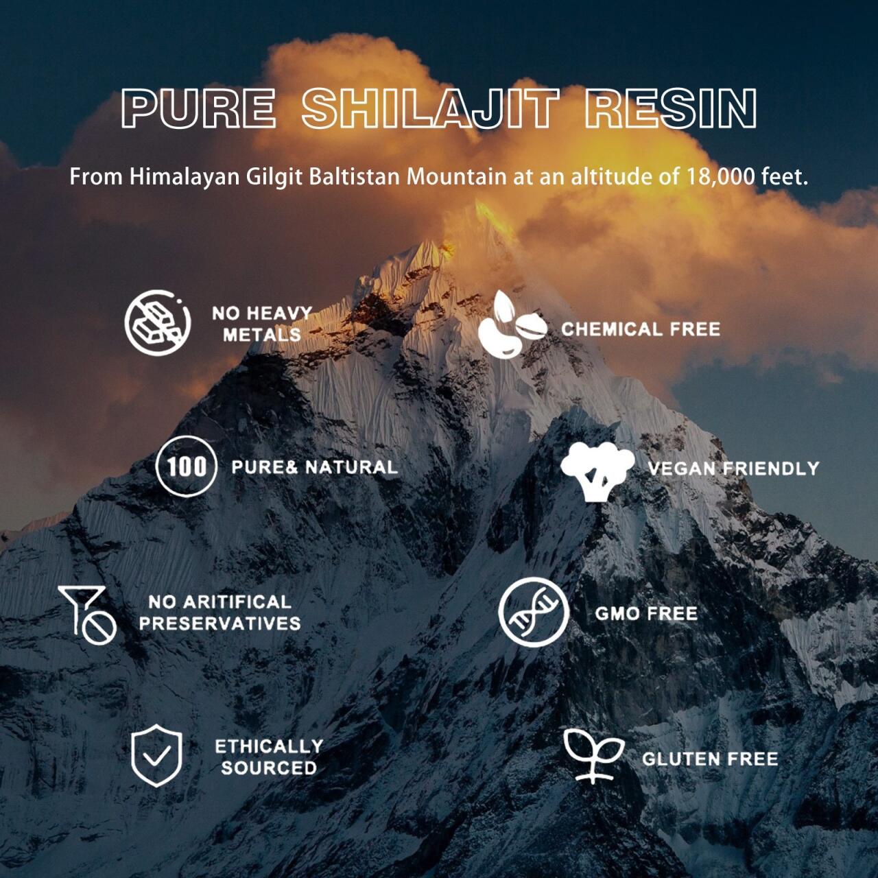 Shilajit Resina Mineral- suplemento